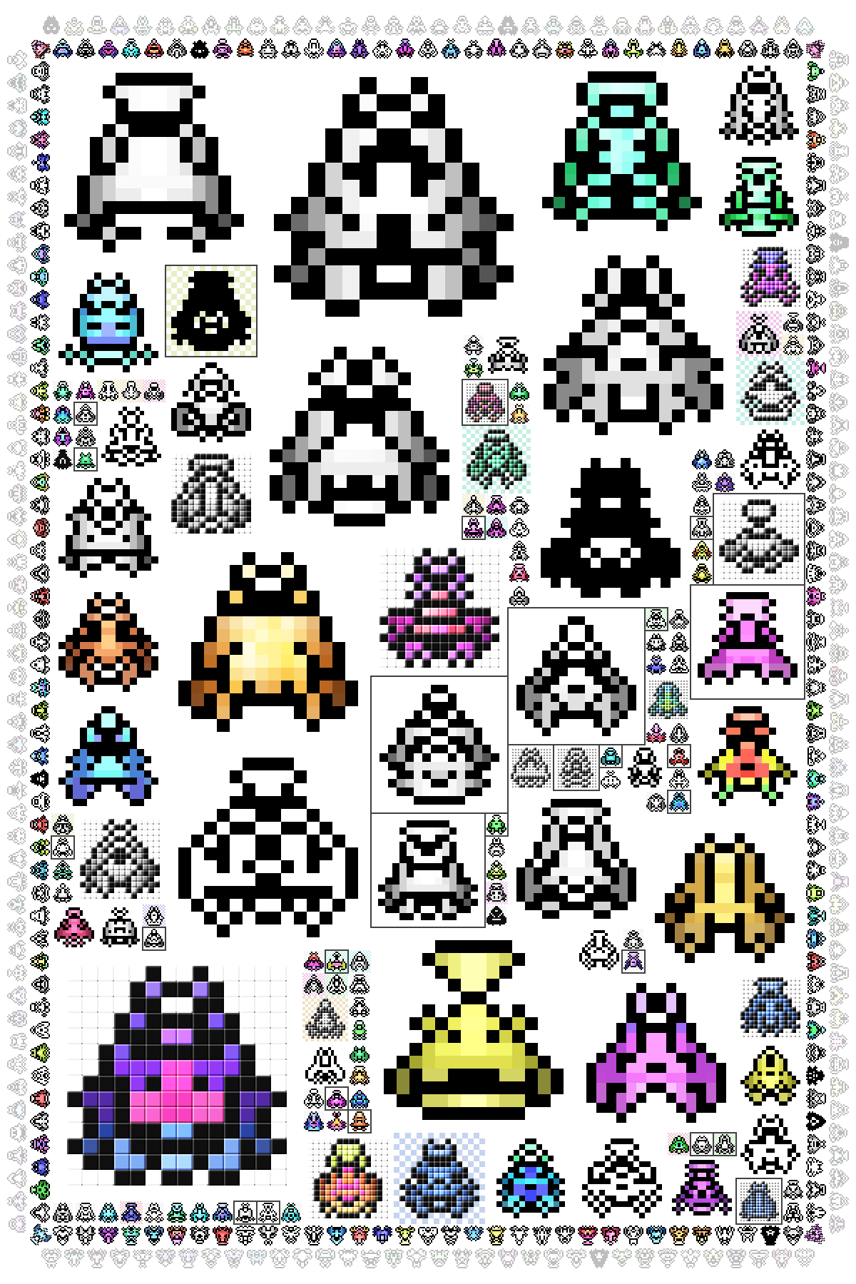 Pixel Spaceships #215 static token preview