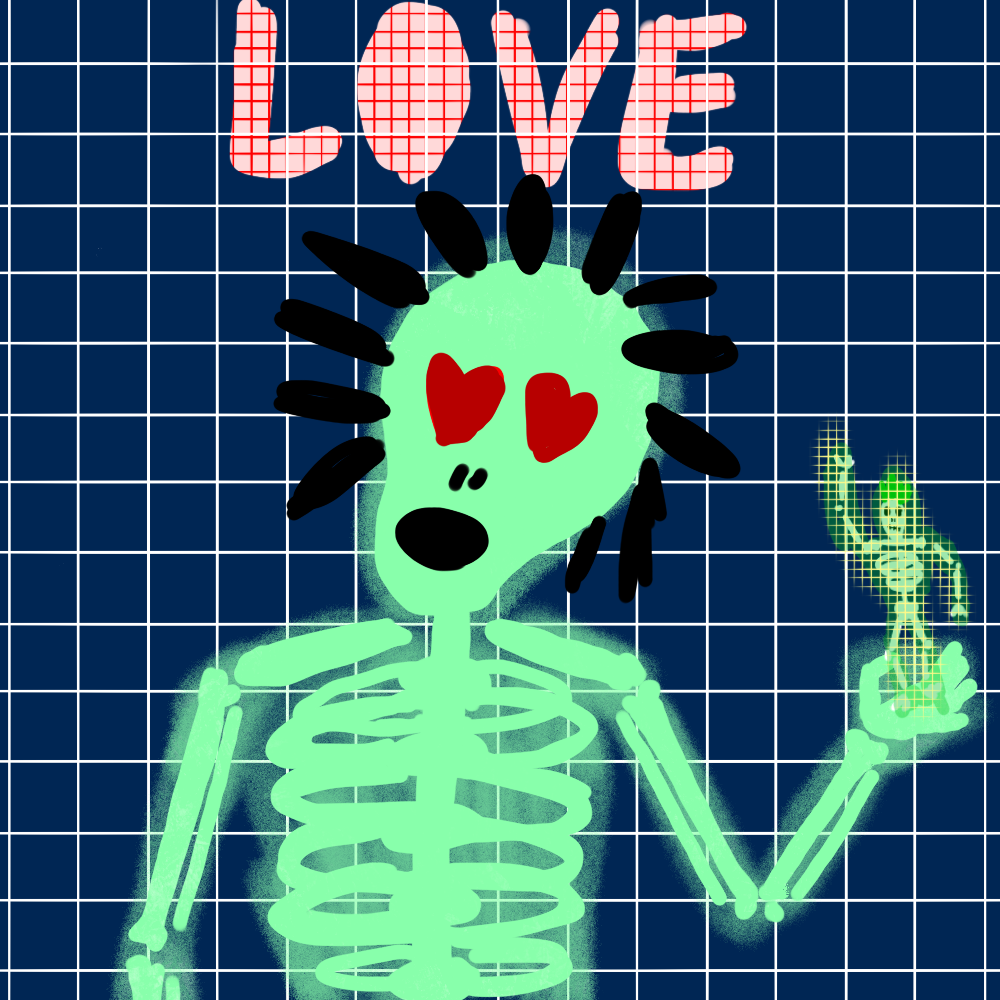 LOW EFFORT SKULLETTI #142 static NFT preview