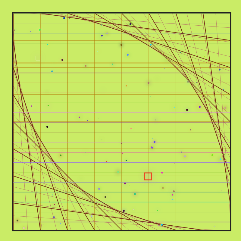 Deep Space Grid - AI Study III #77 static NFT preview
