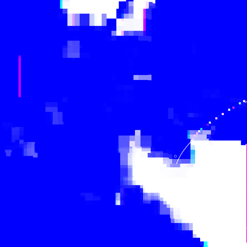 Cloud Chamber #196 static NFT preview