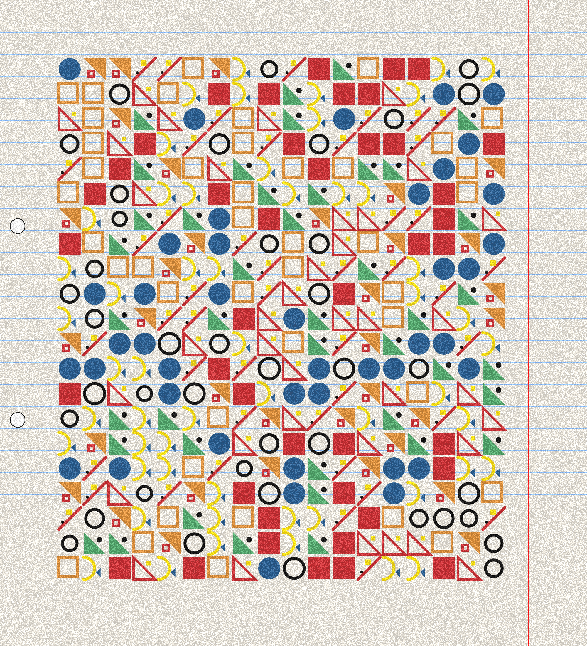 sketchbook page 4: basic shapes #61 static token preview