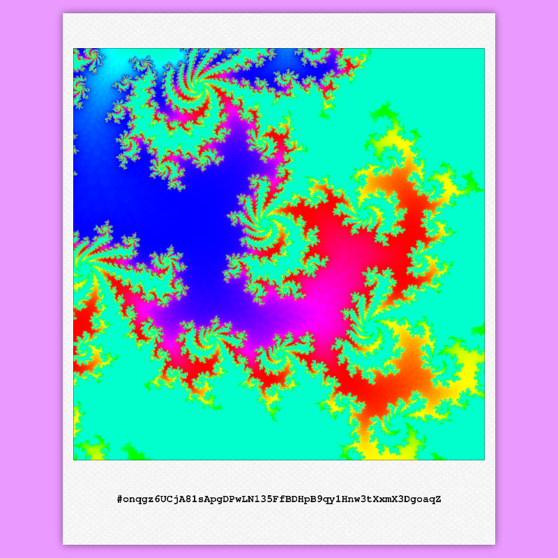 Mandelroid #882 static NFT preview