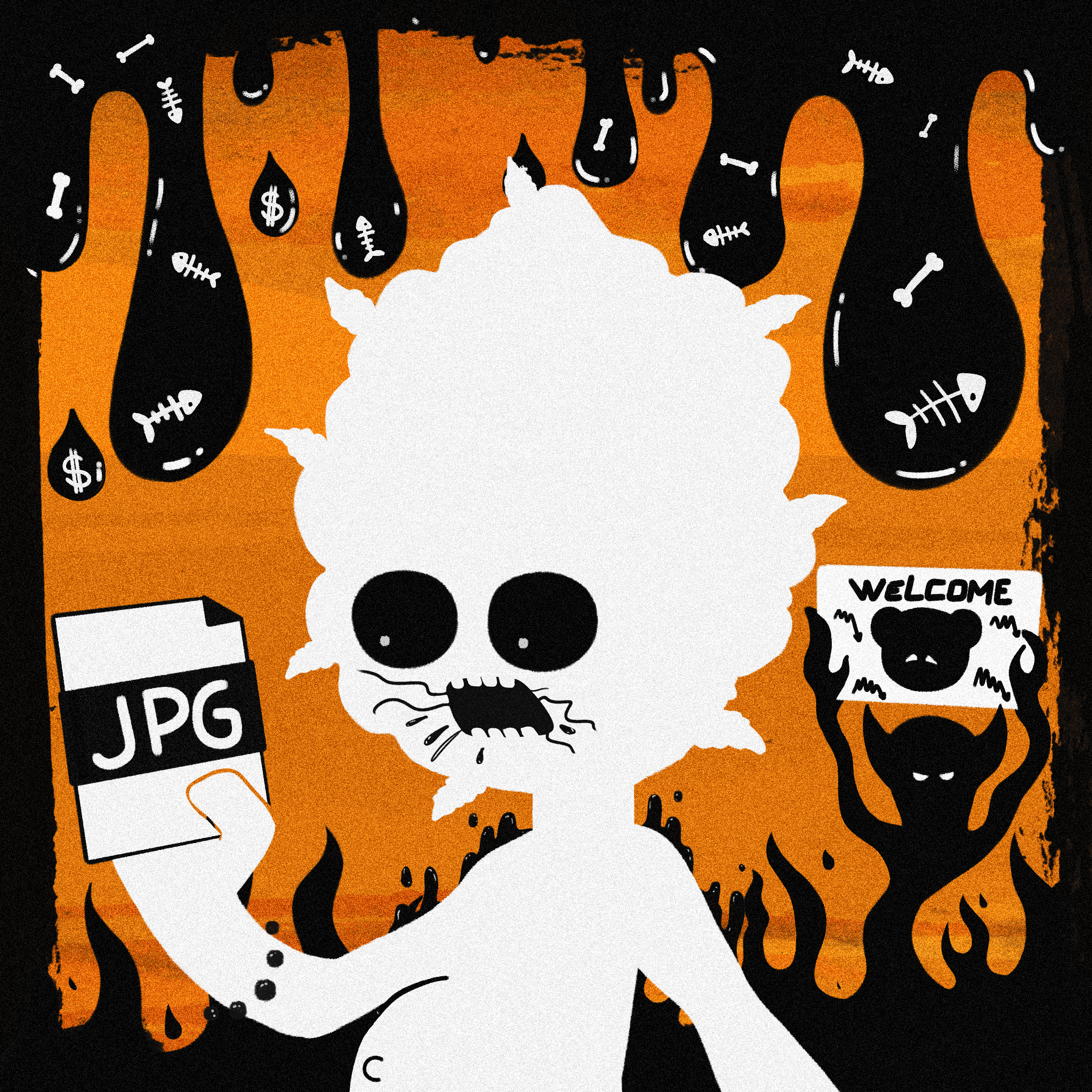The Memevils #39 static NFT preview