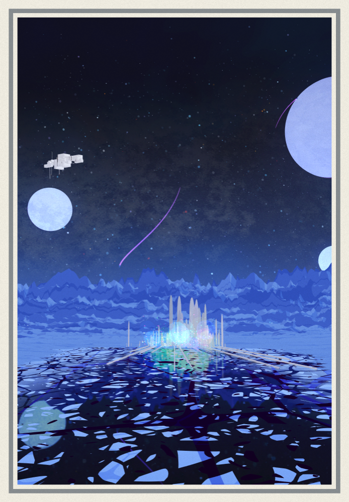 Visa to the stars #378 static NFT preview