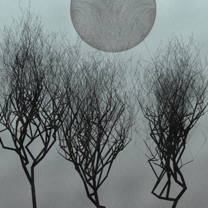 Three dead trees on earth #101 static NFT preview