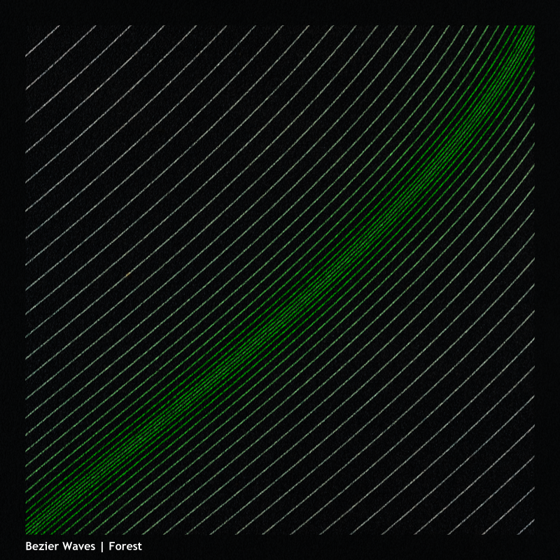 Bezier Waves #50 static token preview