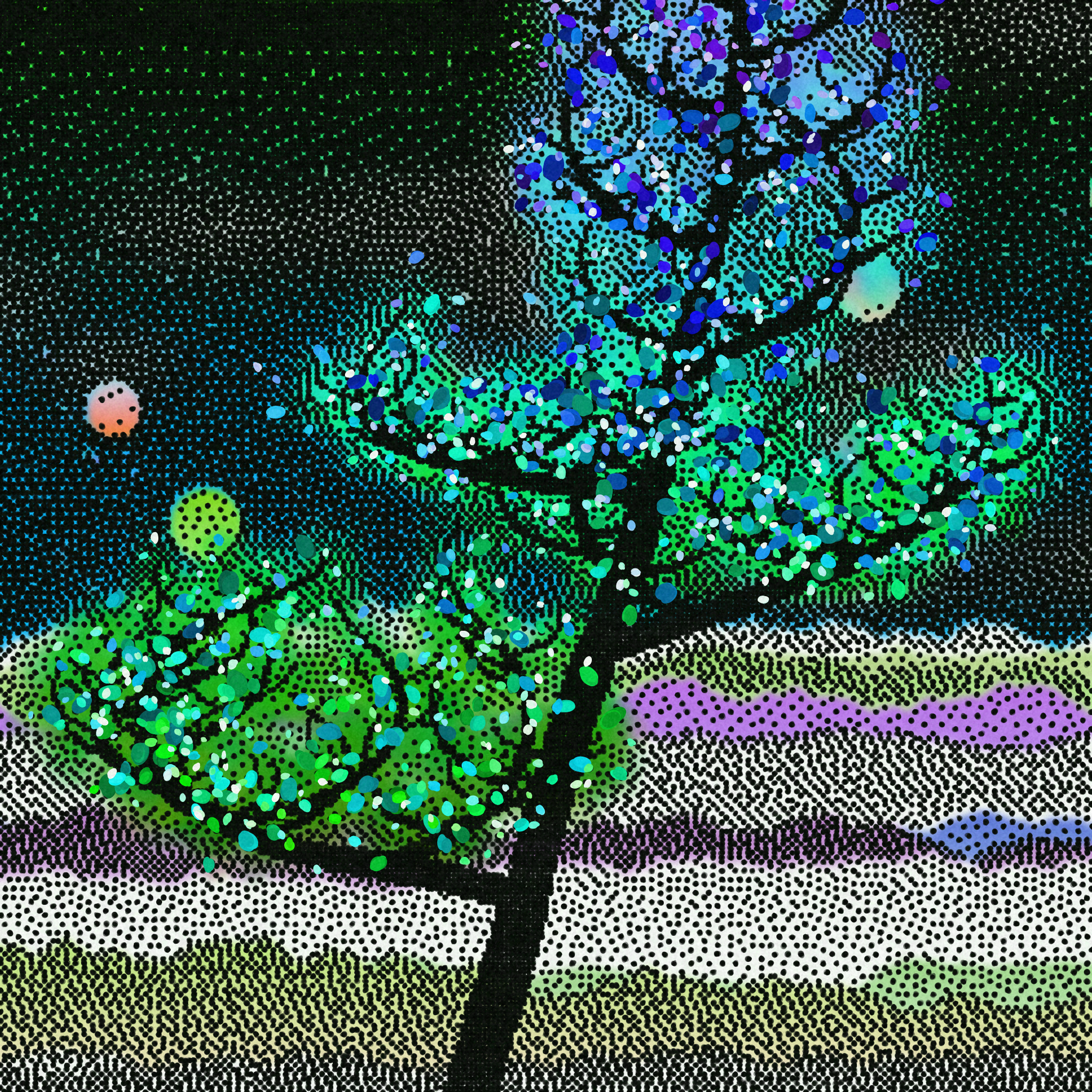 Dithered Branches #109 static token preview