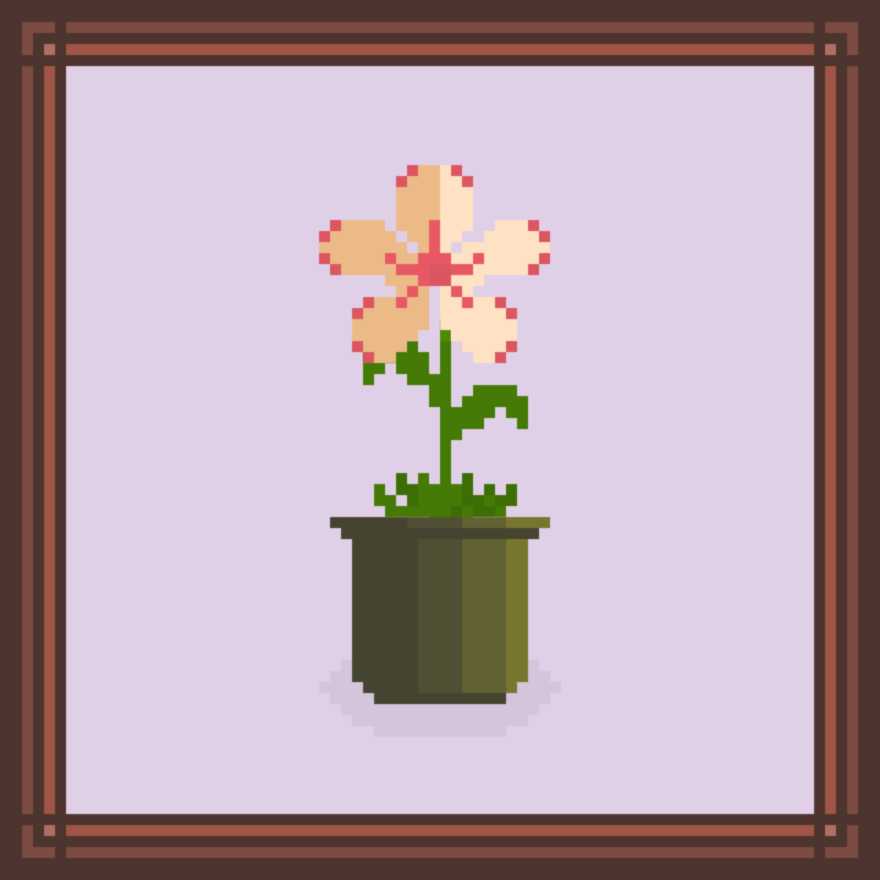 Nothing But Flowers #53 static NFT preview