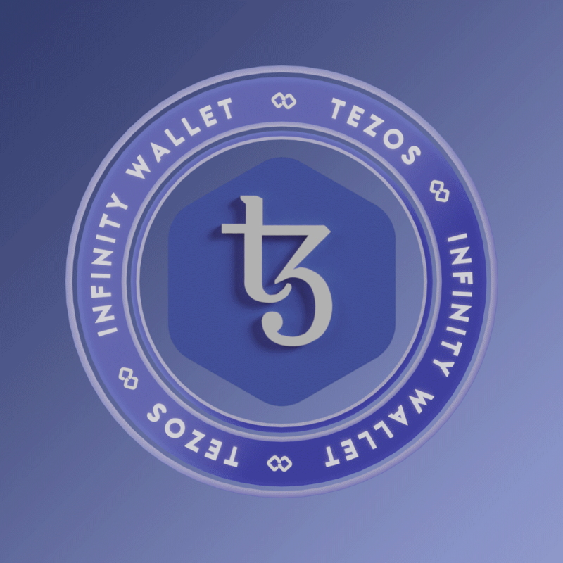 Tezos x Infinity Wallet #187 static token preview