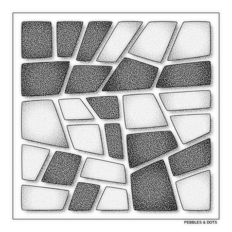 Pebbles & Dots #53 static NFT preview