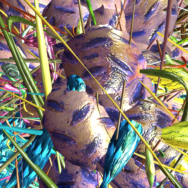 Prismatic Thickets #616 static NFT preview