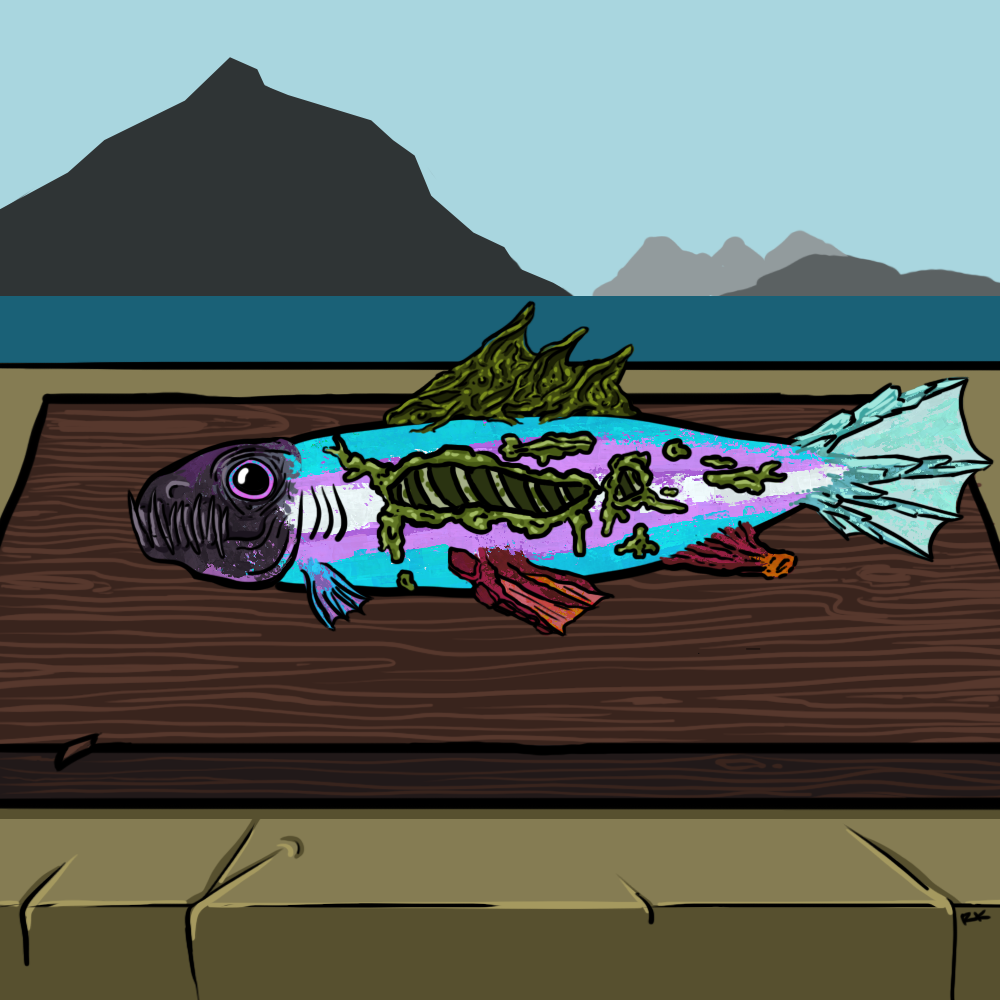 Monstrous Catch #82 static token preview