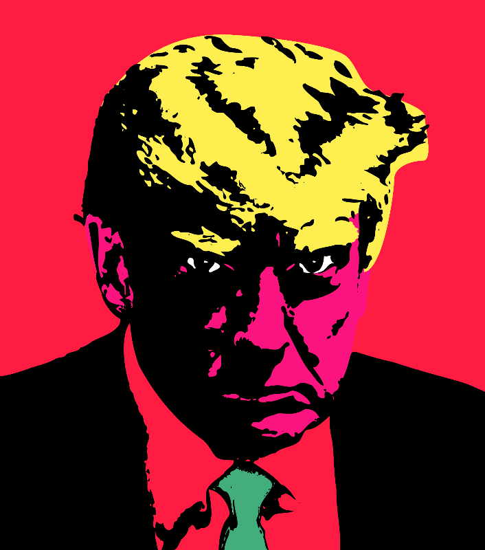 Donald Trump #156 static token preview