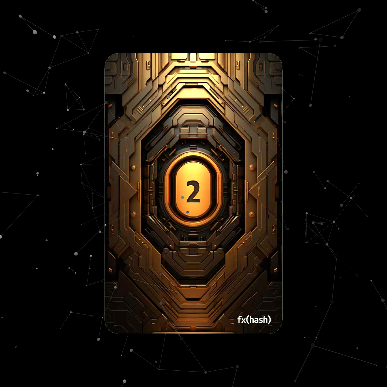 FXHash 2.0 Card #273 static NFT preview