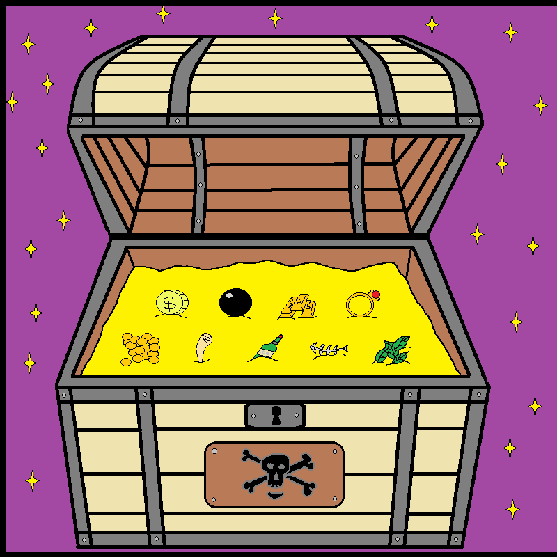 Treasure loot box #4 static token preview