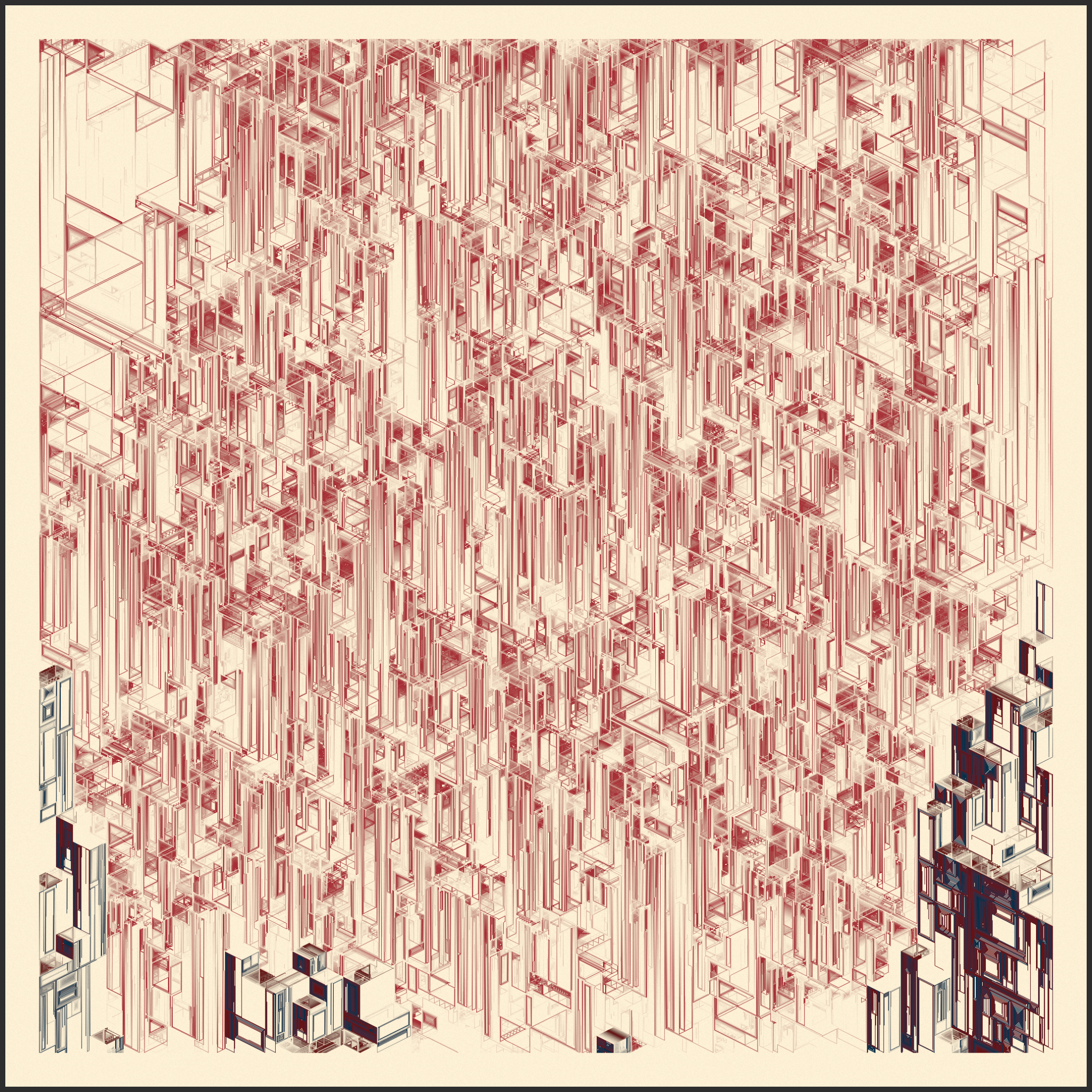 Atoms' Gaze #42 static NFT preview
