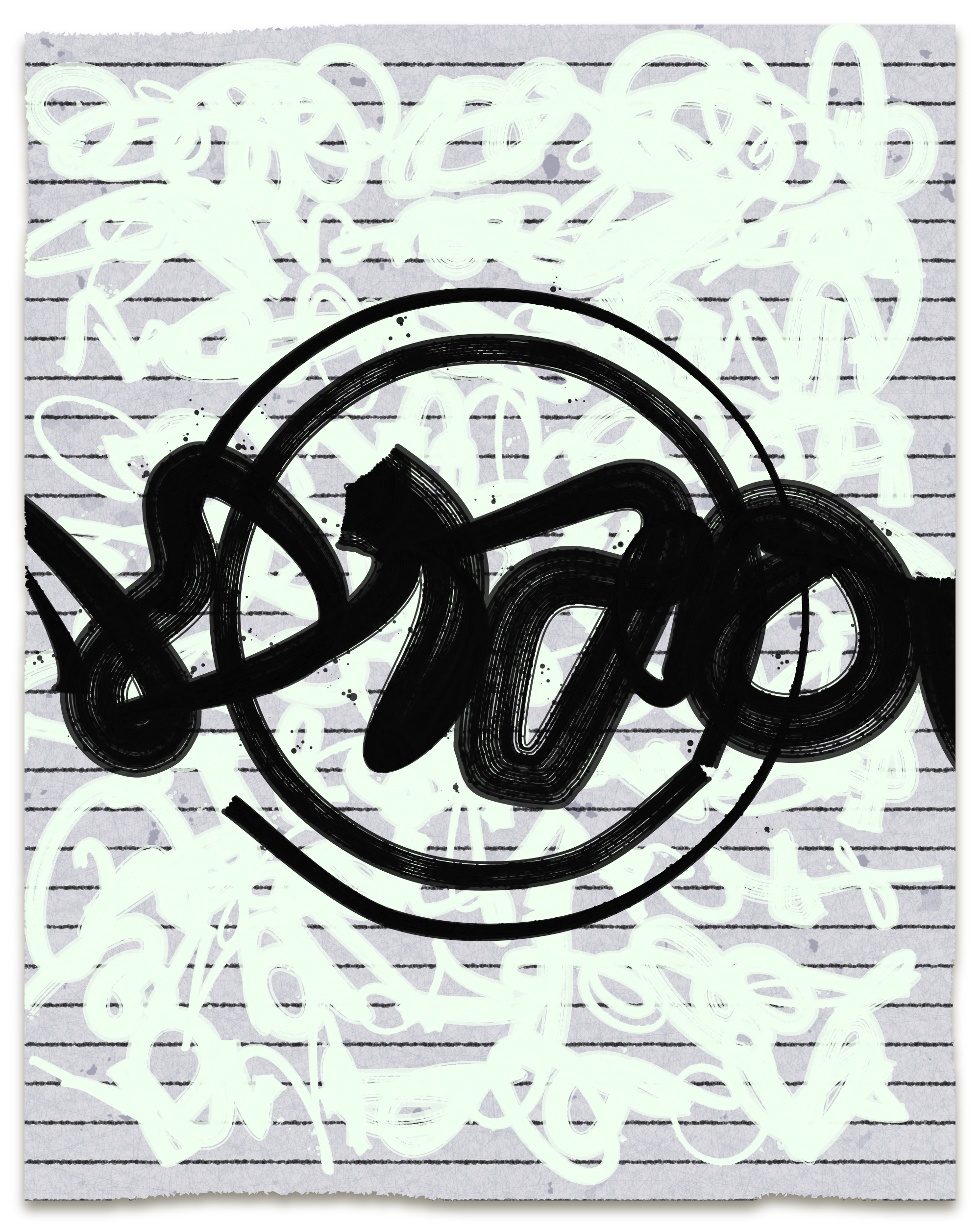 Urban Flow Scribe – Free Edition #56 static NFT preview