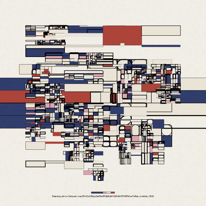 Dreaming with Le Corbusier #59 static NFT preview
