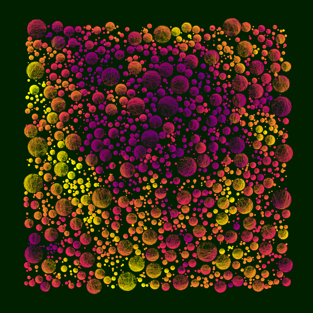 Cosmic reaction #61 static NFT preview