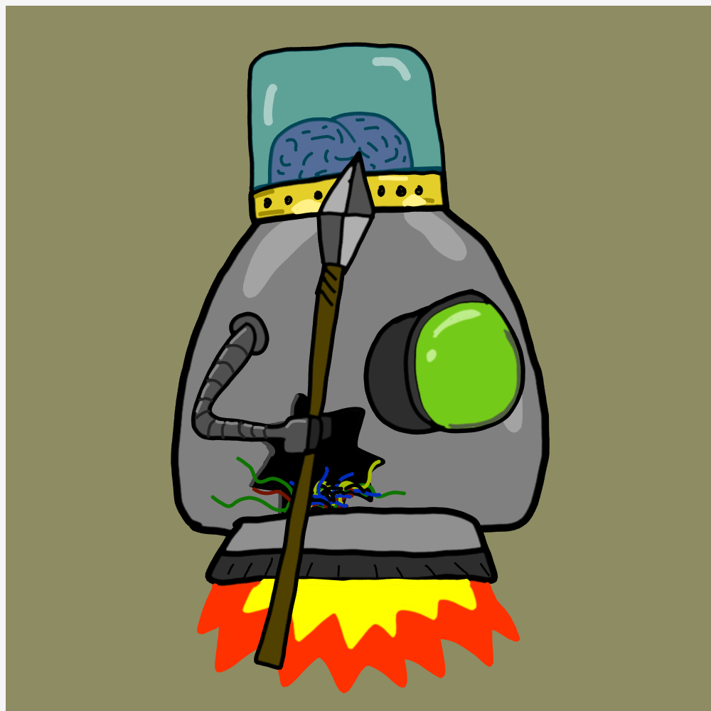 Evil Robots #35 static token preview