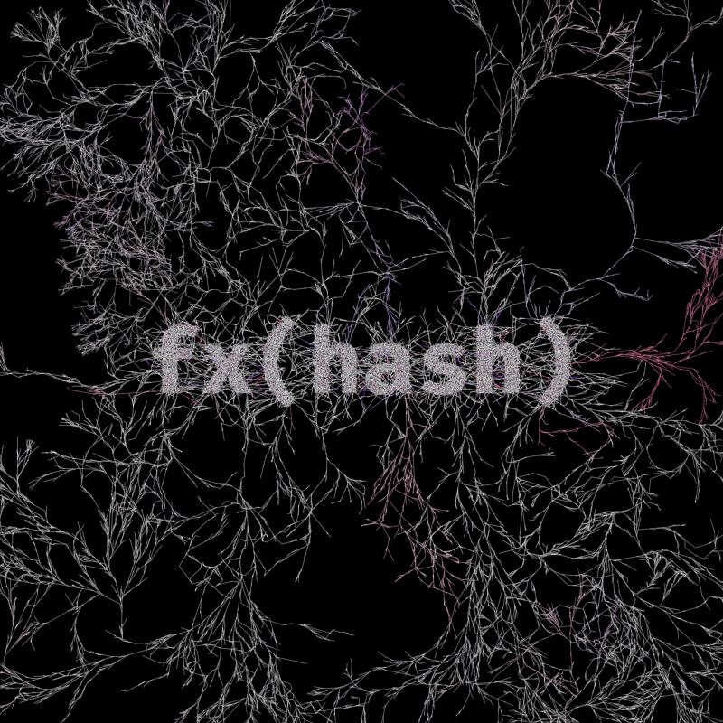 FXHASH Generative Logo #999 static token preview