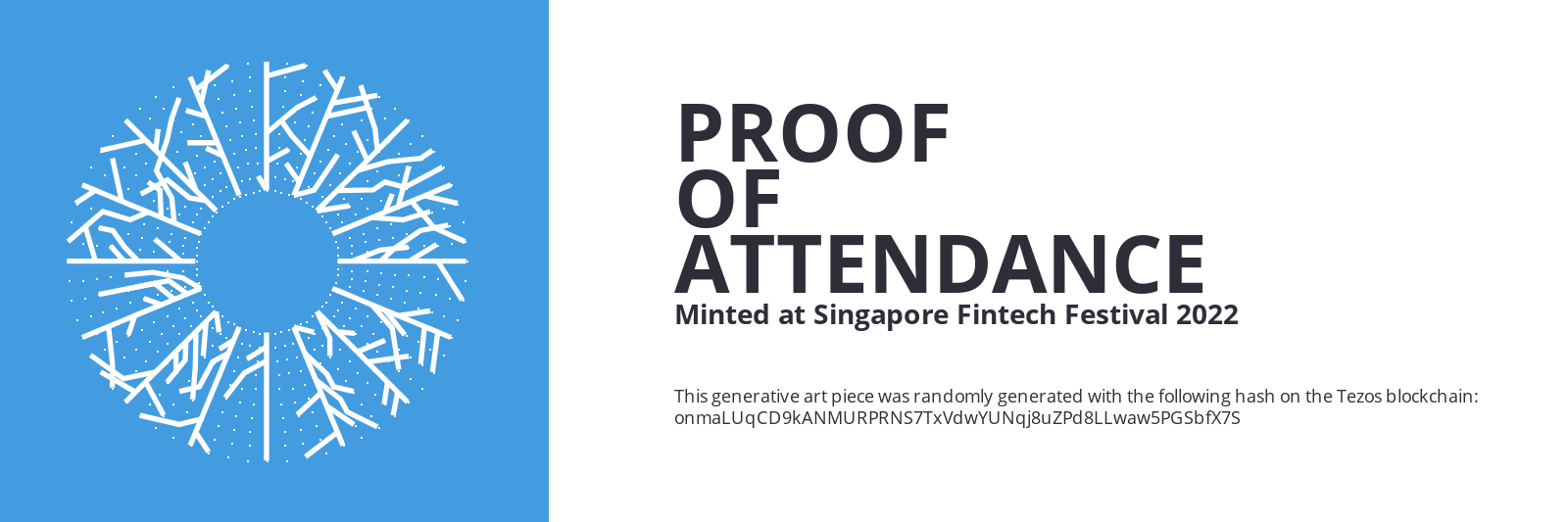 SFF2022 Proof of Attendance Token #1663 static token preview