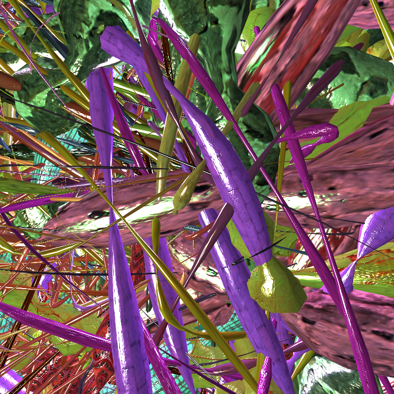 Prismatic Thickets #354 static token preview