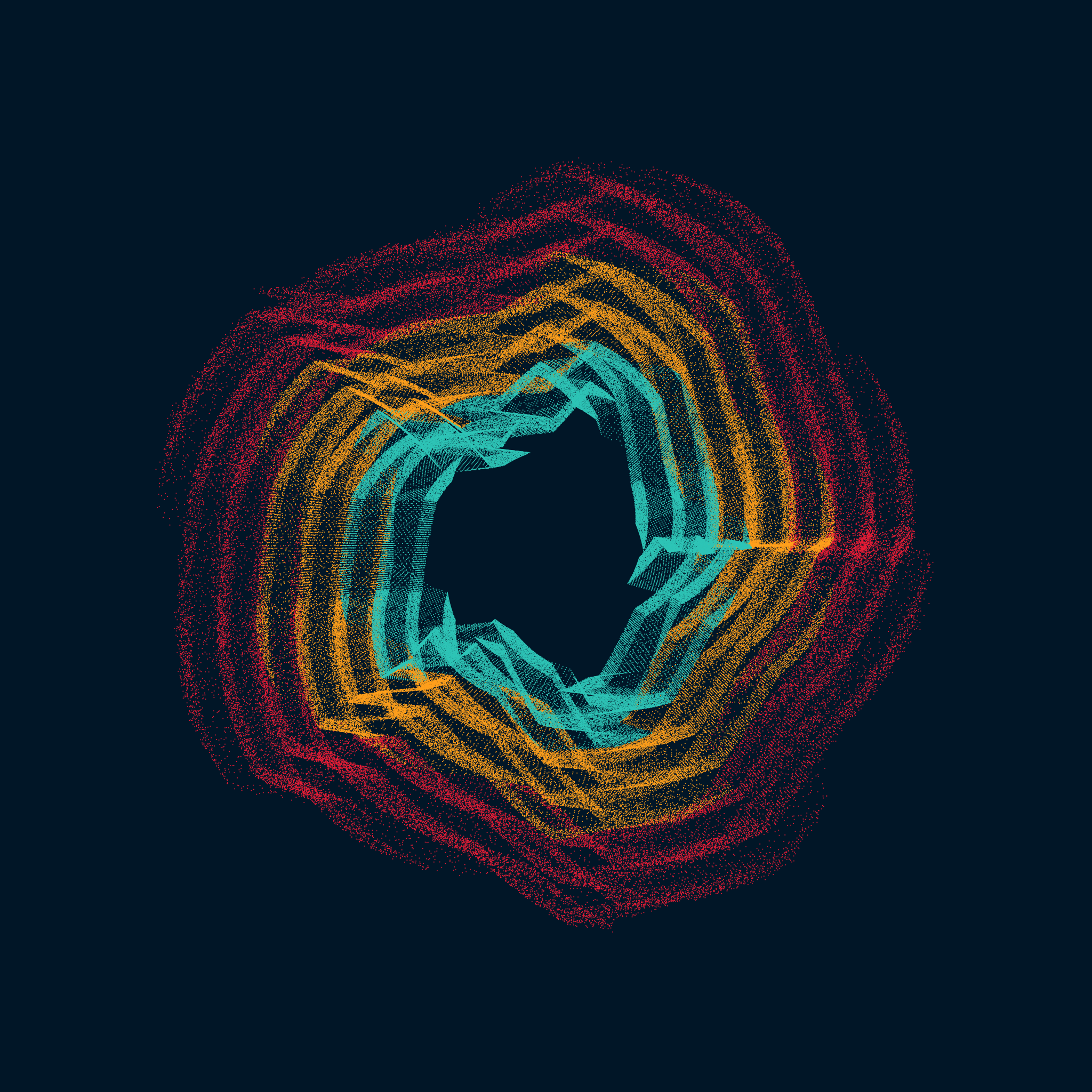 CIRCULAR MURMURATIONS #190 static token preview
