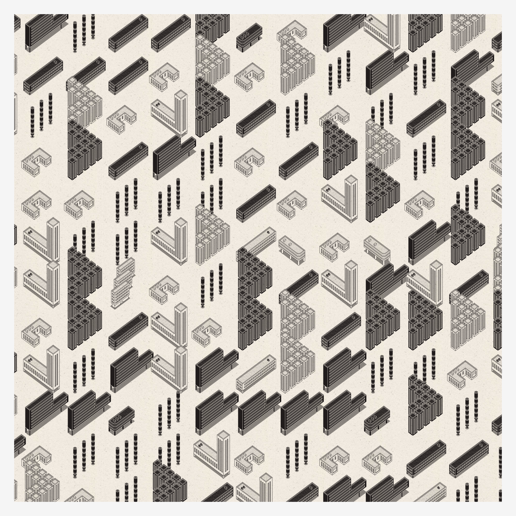 Bauhausstadt #135 static NFT preview