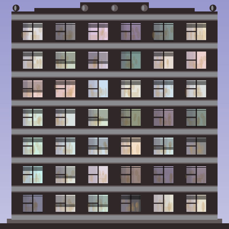 Night Windows #18 static token preview