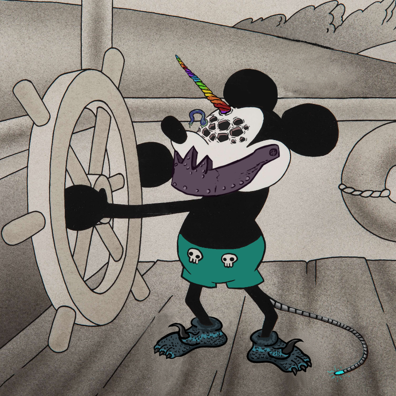 Willie's Nightmare Cash Grab #659 static NFT preview