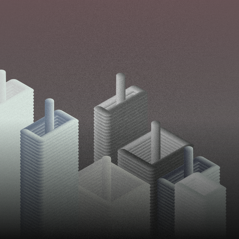 Radiator Towns #113 static NFT preview
