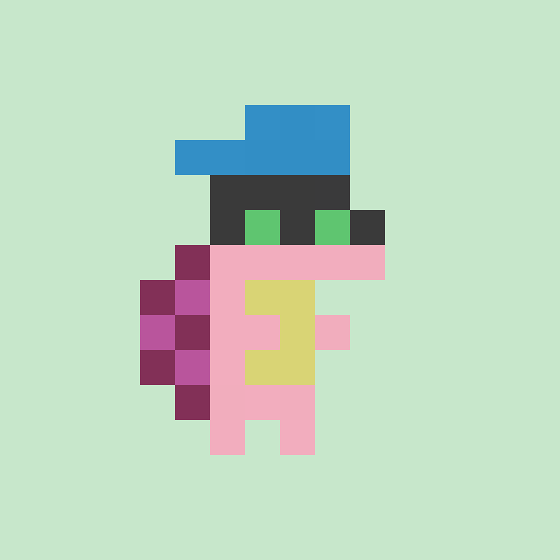 Tiny tortoises. #541 static token preview