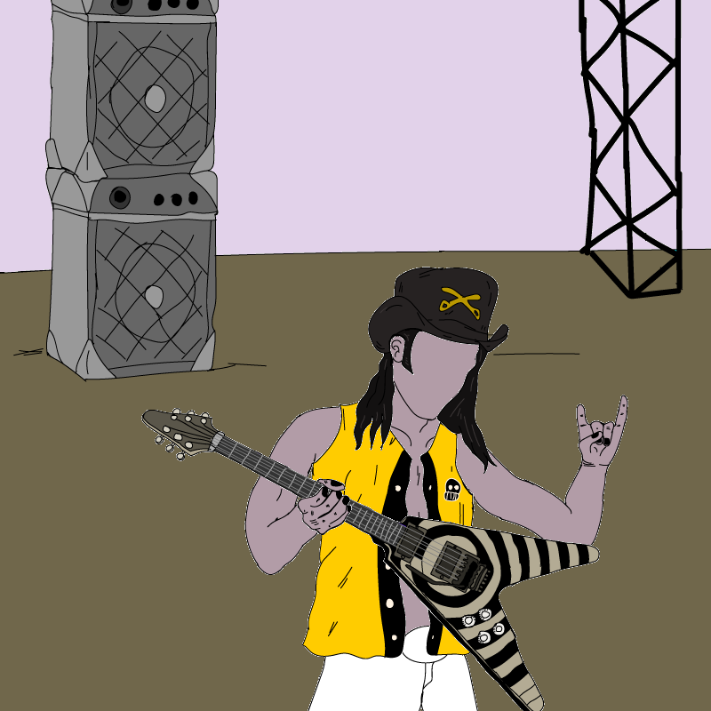 Rock `n` roll #28 static NFT preview