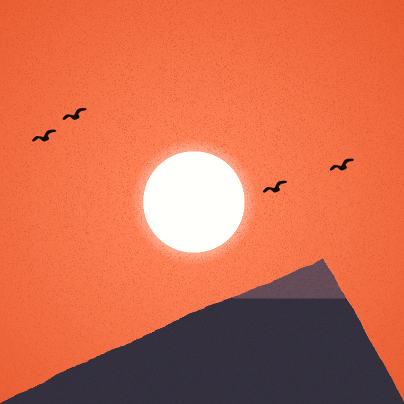 Sunset Serenity #73 static NFT preview