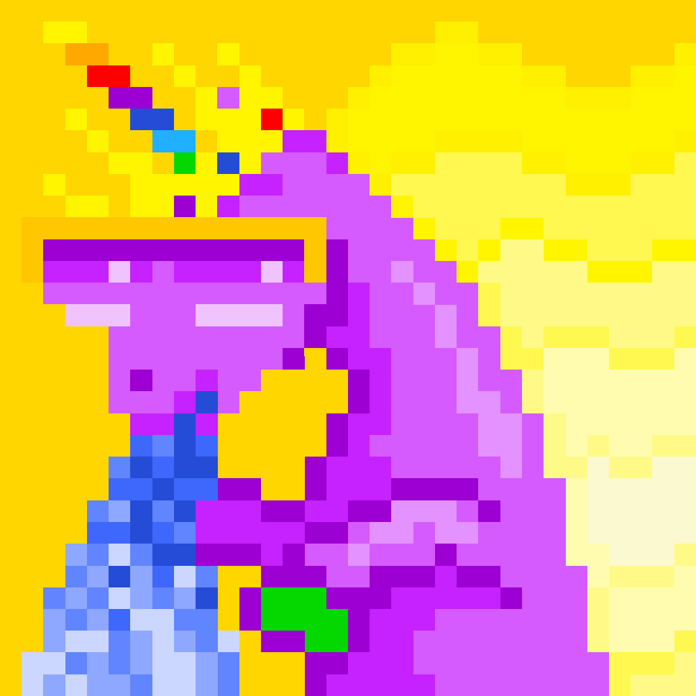 Unicorn #9857 static NFT preview