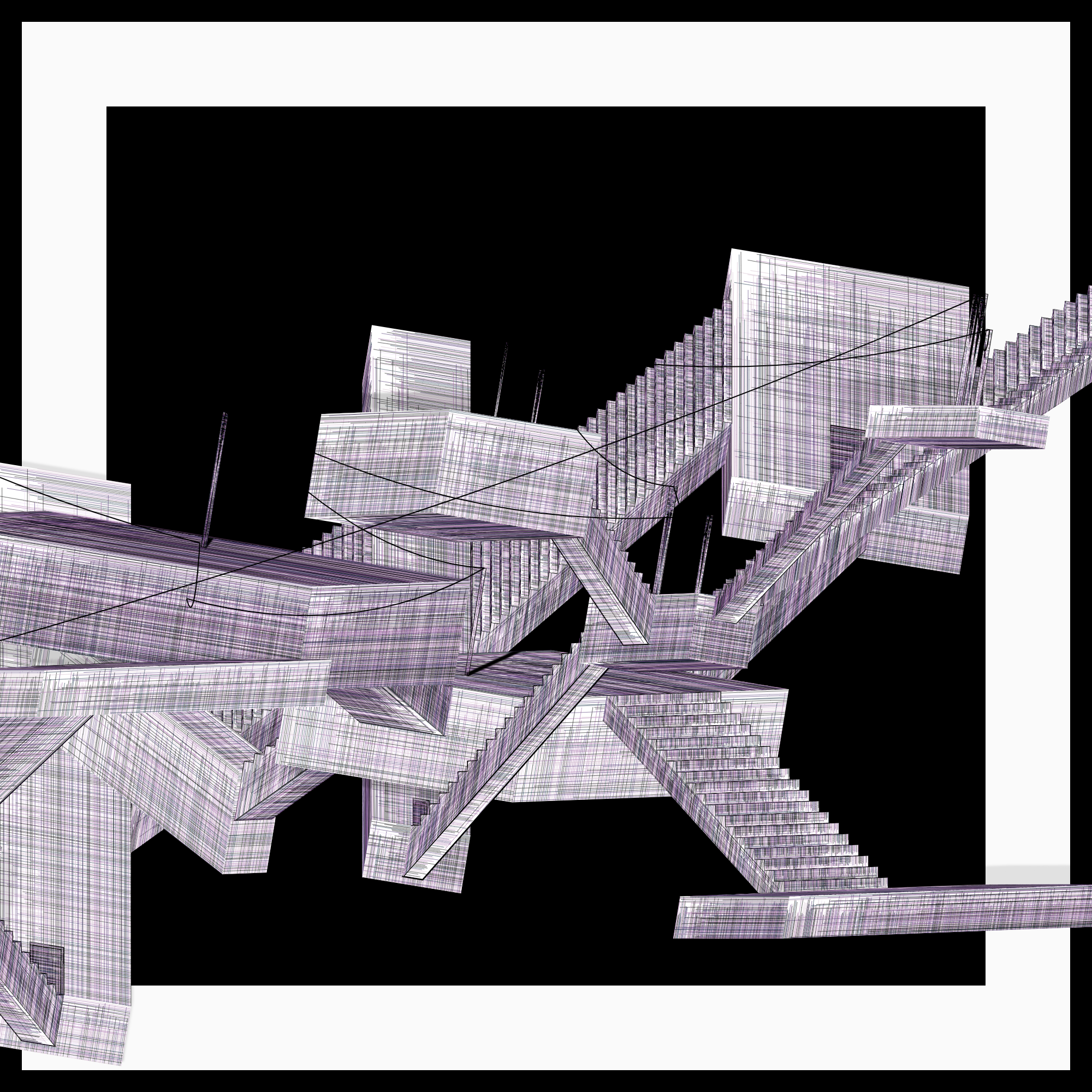 Stairs #22 static NFT preview