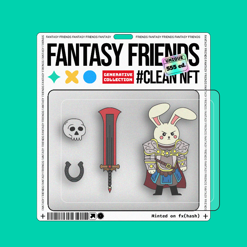 Fantasy Friends #106 static token preview