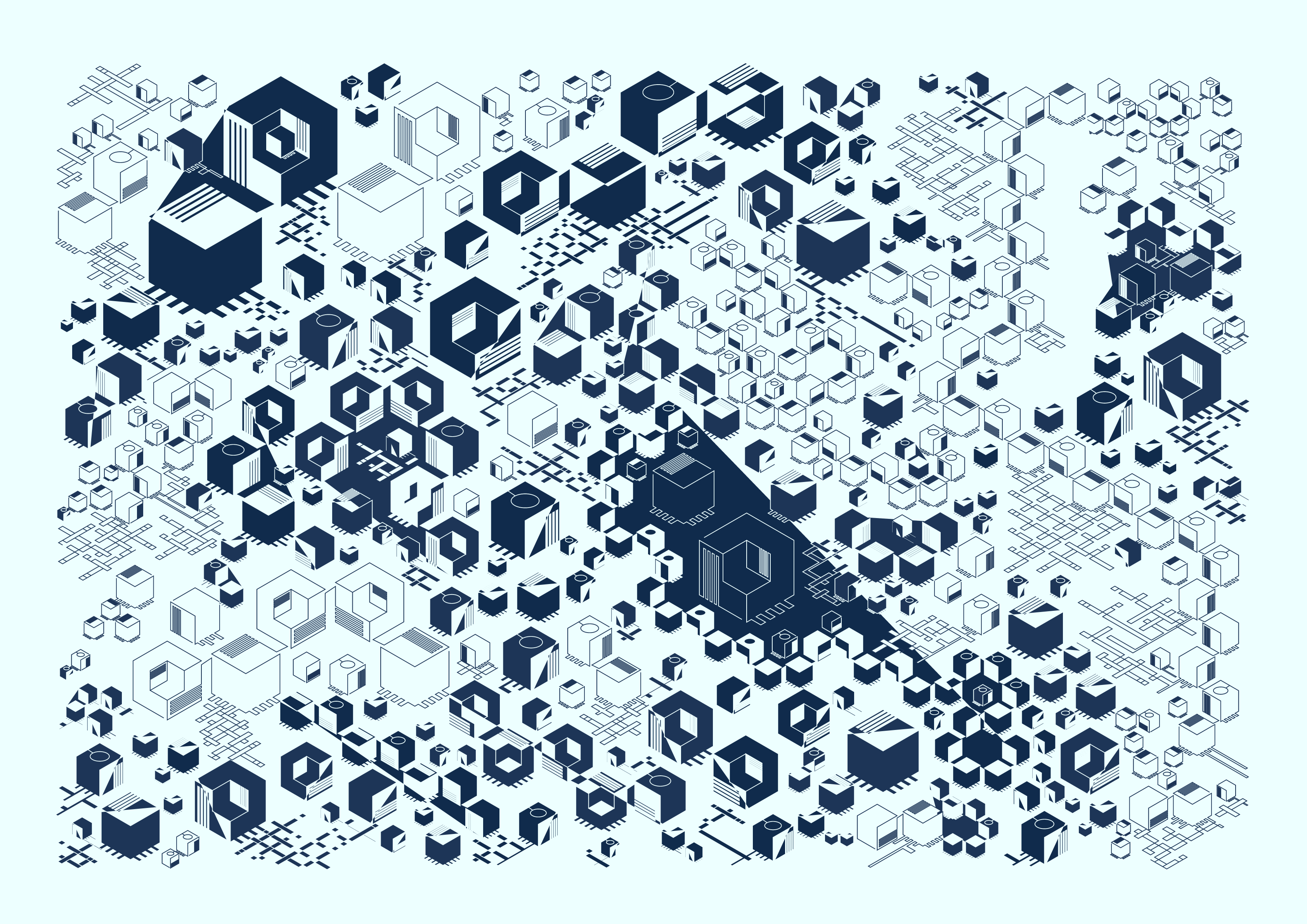 Self-healing concrete #102 static NFT preview