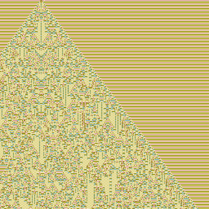 Totalistic Cellular Automata #155 static NFT preview