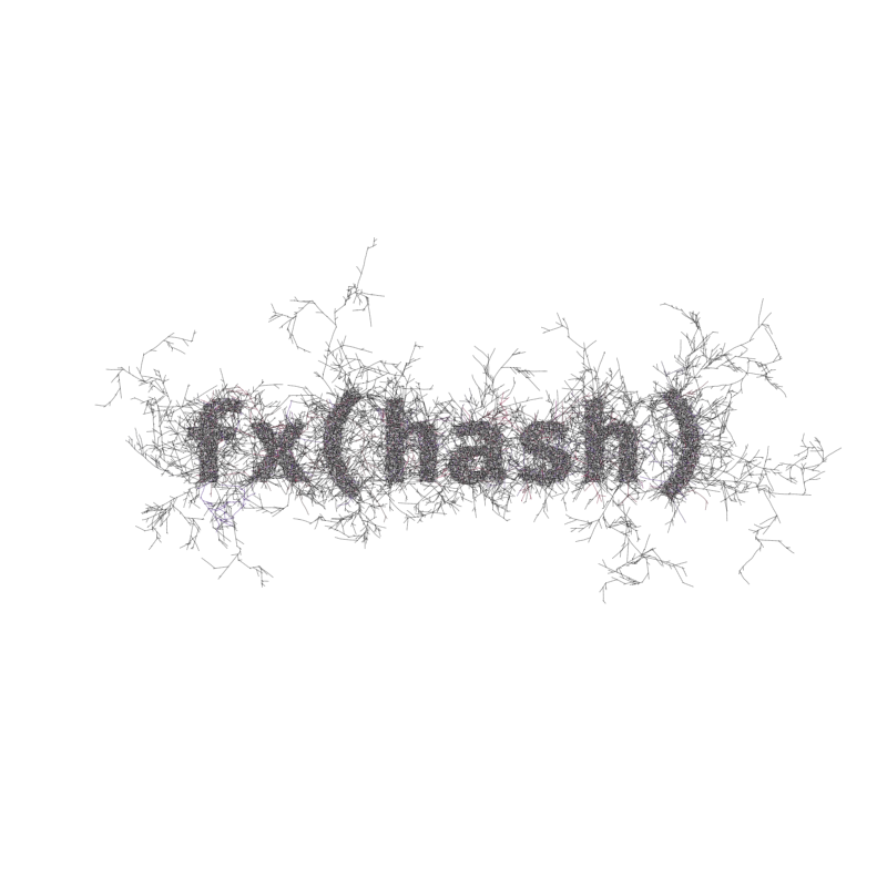 FXHASH Generative Logo #803 static token preview