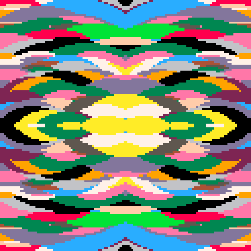 Rapid Psychedelic Inkblot Test Generator #78 static token preview