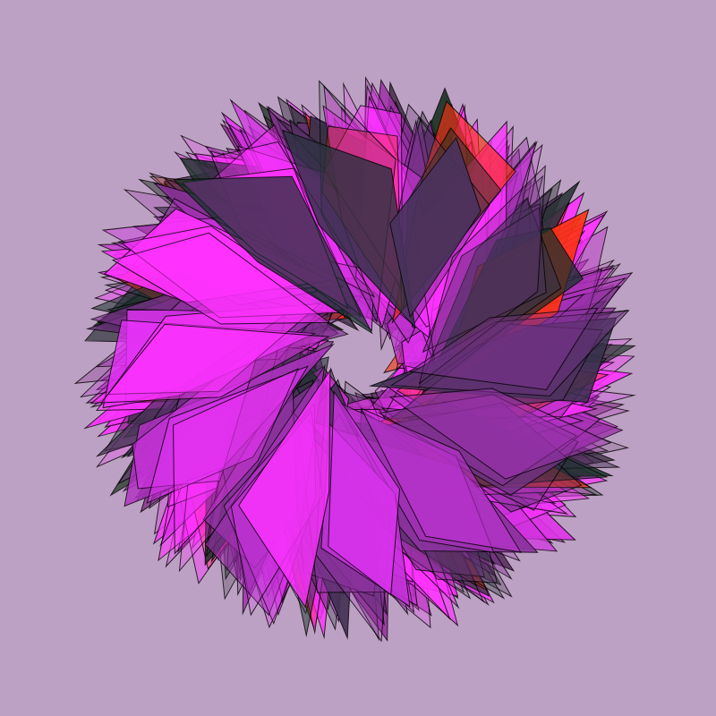 mosaic flower #30 static token preview