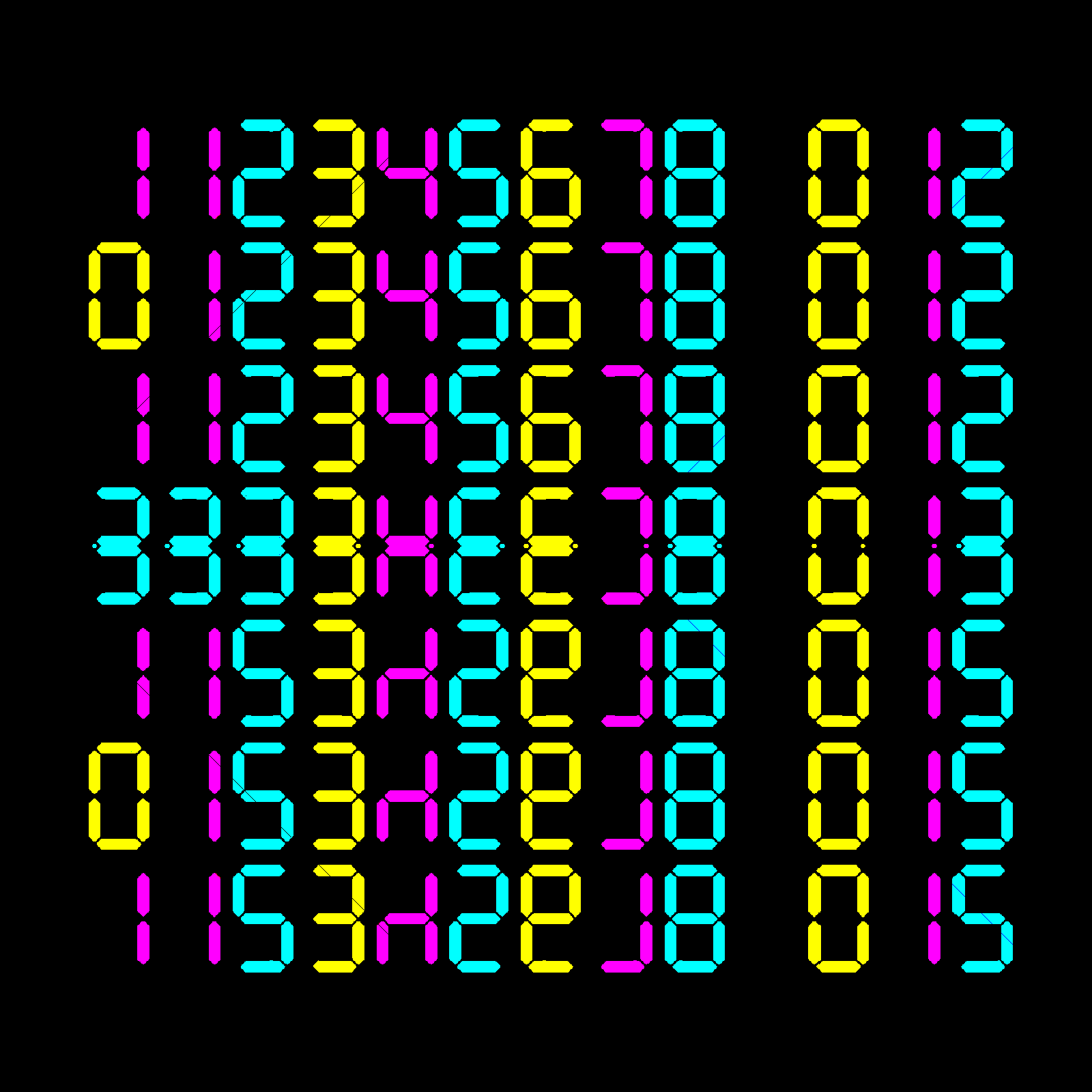 Digits #279 static NFT preview