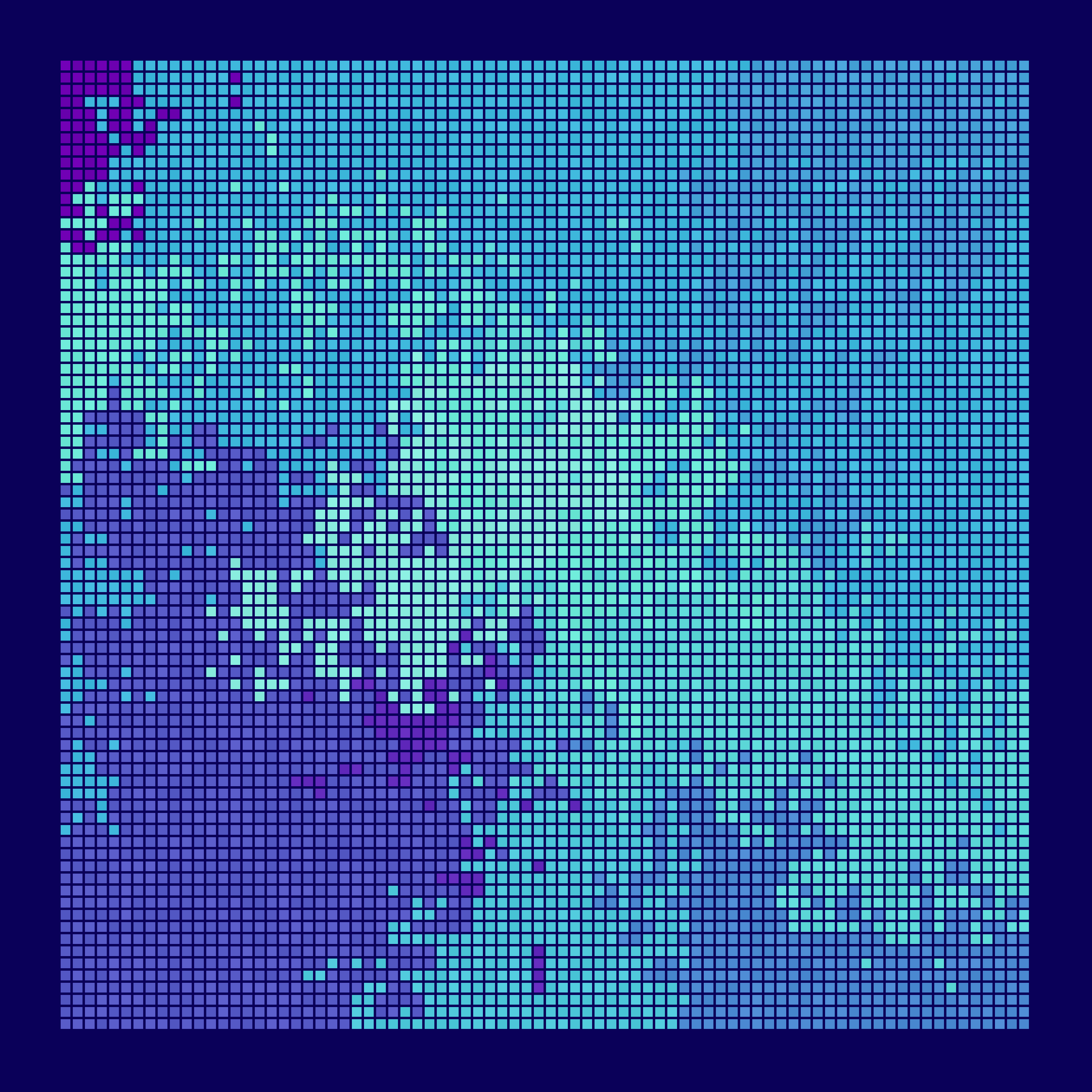 Pixel Blobs #82 static NFT preview