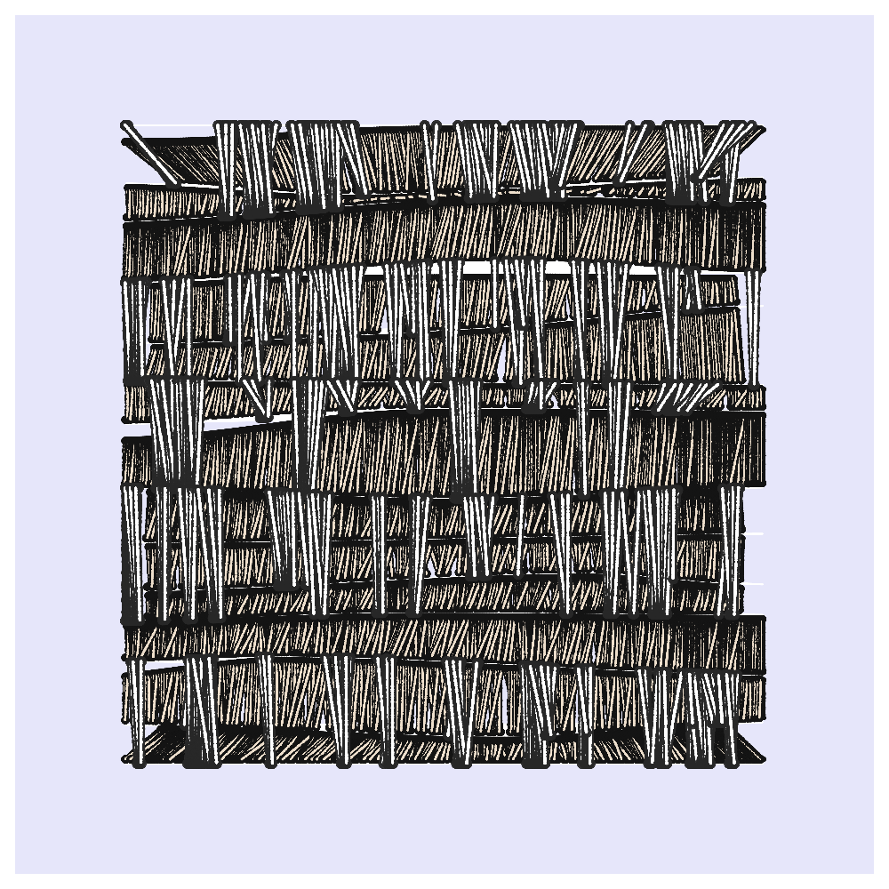 Weavings of Time and Memory #123 static NFT preview