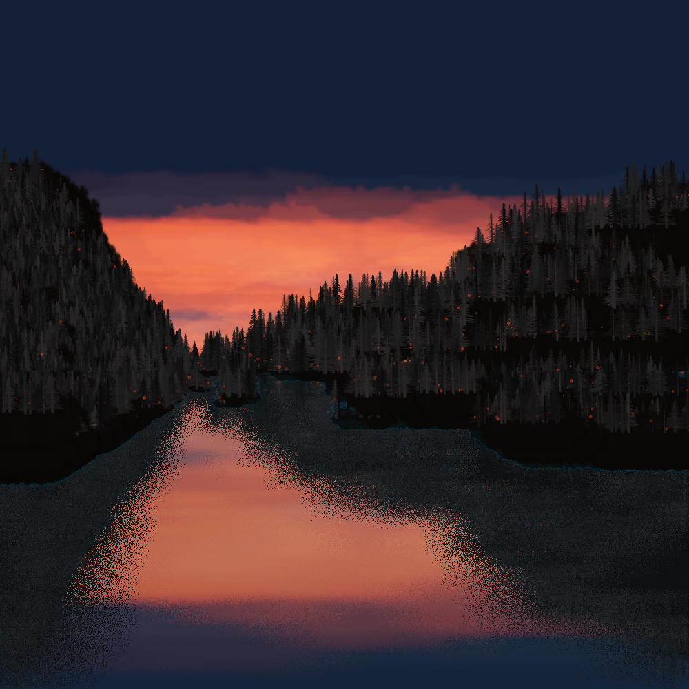 Lakeview #43 static NFT preview