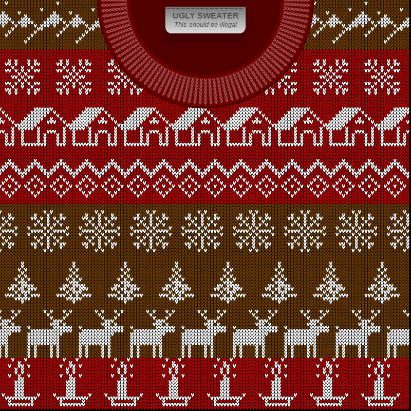 Ugly Sweaters #66 static token preview