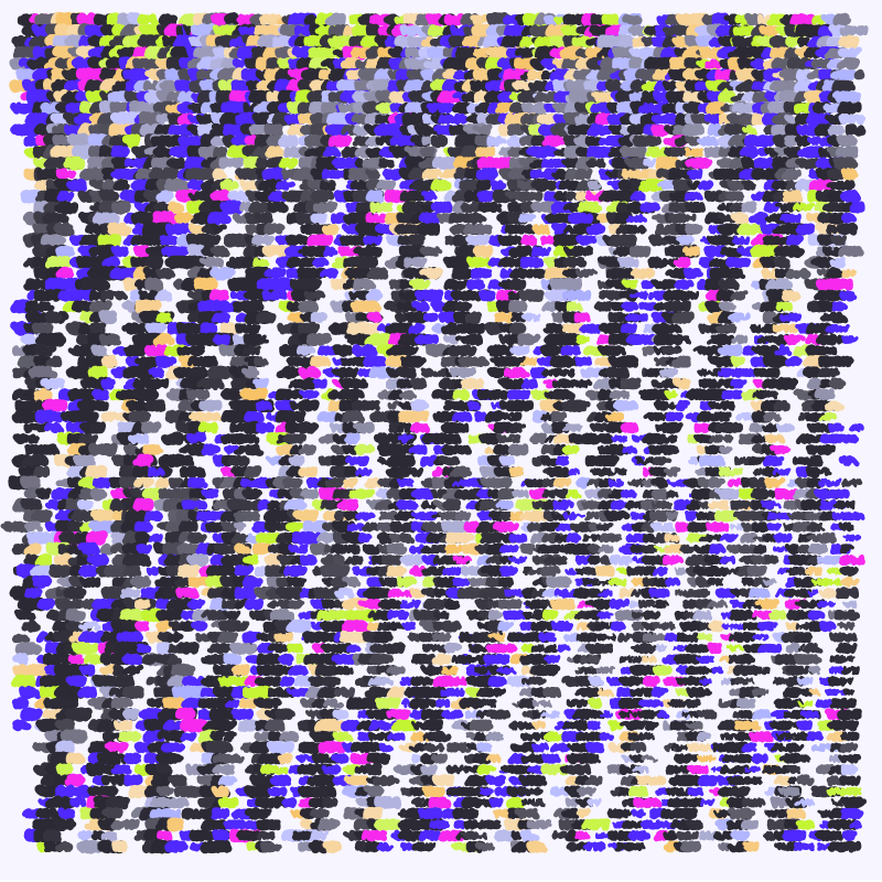 Loom Pixels #100 static NFT preview