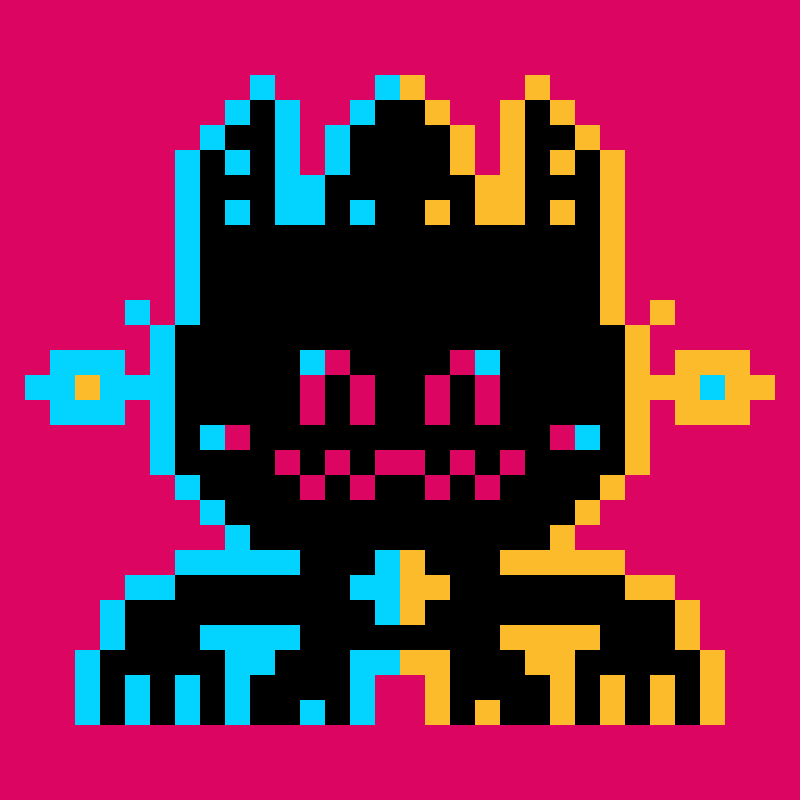 CMYKreatures #54 static NFT preview